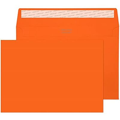 Blake Creative Colour 45305 Farbige Briefumschläge Haftklebung Kürbis Orange C5 162 x 229 mm 120 g/m² 25 Stück Blake Creative Colour 45305 Farbige Briefumschläge Haftklebung Kürbis Orange C5 162 x 229 mm 120 g/m² 25 Stück