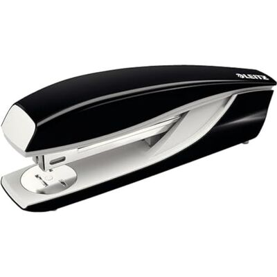 Leitz Büroheftgerät aus Metall, Für 40 Blatt, Inkl. Heftklammern, Ergonomisches Design, Schwarz, NeXXt-Serie, 55040095 Leitz Büroheftgerät aus Metall, Für 40 Blatt, Inkl. Heftklammern, Ergonomisches Design, Schwarz, NeXXt-Serie, 55040095