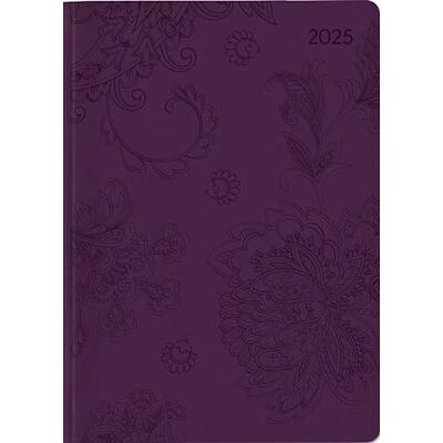 Alpha Ladytimer Deluxe Purple 2025, 10,7x15,2cm, Kalender mit 192 Seiten, Notizmöglichkeiten nach jeden Tag, 1 Woche auf 2 Seiten, Kalenderwochen und internationales Kalendarium Alpha Ladytimer Deluxe Purple 2025, 10,7x15,2cm, Kalender mit 192 Seiten, Notizmöglichkeiten nach jeden Tag, 1 Woche auf 2 Seiten, Kalenderwochen und internationales Kalendarium