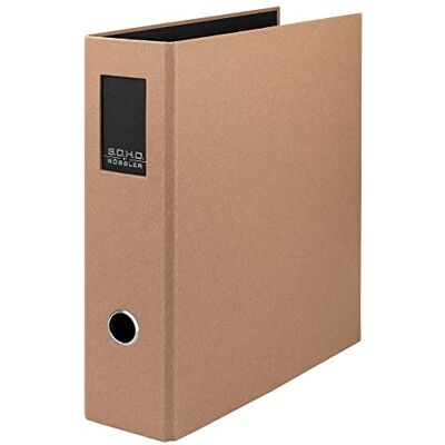 Rössler SOHO Ordner DIN A4 mit Rückenschild Ordner A4 breit Aktenordner A4 Ordner breit mit Griffloch DIN A4 Ordner mit Hebelmechanik 320 x 285 x 80 mm 1 Stück Farbe: Braun Kraft Rössler SOHO Ordner DIN A4 mit Rückenschild Ordner A4 breit Aktenordner A4 Ordner breit mit Griffloch DIN A4 Ordner mit Hebelmechanik 320 x 285 x 80 mm 1 Stück Farbe: Braun Kraft