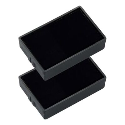 Trodat Ersatzkissen 6/4850 einfach und sauber wechselbar – Set mit 2 Stempelkissen in schwarz, dokumentenechte Tinte auf Wasserbasis, für die Stempel Modelle Printy 4850 und 4850/L Trodat Ersatzkissen 6/4850 einfach und sauber wechselbar – Set mit 2 Stempelkissen in schwarz, dokumentenechte Tinte auf Wasserbasis, für die Stempel Modelle Printy 4850 und 4850/L