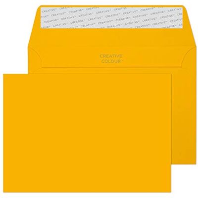 Blake Creative Colour 15104 Farbige Briefumschläge Haftklebung Ei Gelb C6 114 x 162 mm 120g/m² 25 Stück Blake Creative Colour 15104 Farbige Briefumschläge Haftklebung Ei Gelb C6 114 x 162 mm 120g/m² 25 Stück