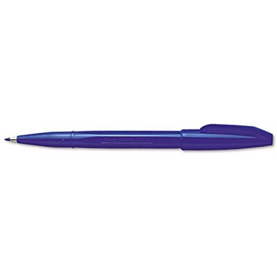 Pentel S520-C Sign Pen Faserschreiber, 0,8 mm Strichstärke, blau, 12er Pack Pentel S520-C Sign Pen Faserschreiber, 0,8 mm Strichstärke, blau, 12er Pack