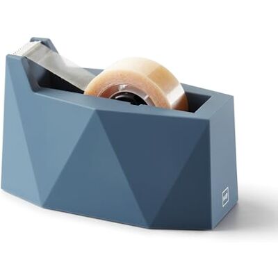 Miquelrius Klebebandabroller, Klebebandspender für büro und bastelarbeiten, Stabiler halt und kompaktes design, Ideal für klebeband und Washi-Tape, Blauer klebebandhalter Miquelrius Klebebandabroller, Klebebandspender für büro und bastelarbeiten, Stabiler halt und kompaktes design, Ideal für klebeband und Washi-Tape, Blauer klebebandhalter