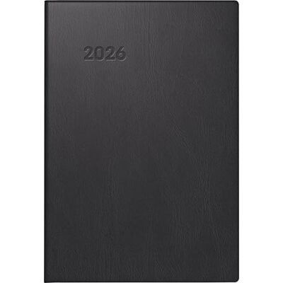 BRUNNEN Taschenkalender Mod. 723 '26 A7, Kunststoff, schwarz BRUNNEN Taschenkalender Mod. 723 '26 A7, Kunststoff, schwarz