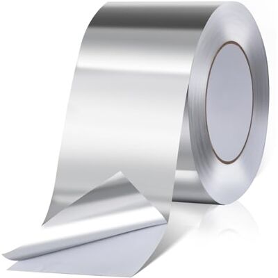 AiQInu Aluminium Klebeband,50mmX50m Aluband Selbstklebend,Aluminium Dichtband Band zum Reperaturband Alu Klebeband Hitzebeständig Aluminiumklebeband AiQInu Aluminium Klebeband,50mmX50m Aluband Selbstklebend,Aluminium Dichtband Band zum Reperaturband Alu Klebeband Hitzebeständig Aluminiumklebeband