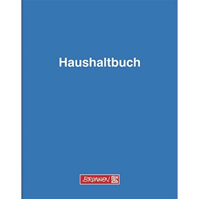 BRUNNEN 1010160 Geschäftsbuch / Haushaltsbuch (mit Ausgabenvordruck, 20,5 x 260 cm) BRUNNEN 1010160 Geschäftsbuch / Haushaltsbuch (mit Ausgabenvordruck, 20,5 x 260 cm)