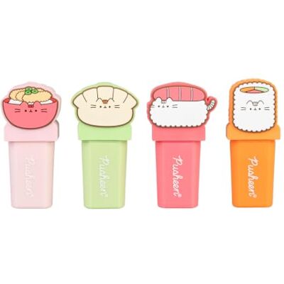 Grupo Erik Pusheen Cat Textmarker Stifte Set Highlighter 4 Stück Permanent Marker Kawaii Stuff Pusheen Merch Geschenke Schulsachen Grupo Erik Pusheen Cat Textmarker Stifte Set Highlighter 4 Stück Permanent Marker Kawaii Stuff Pusheen Merch Geschenke Schulsachen