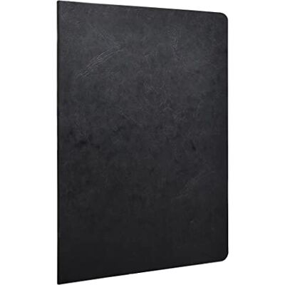 Clairefontaine 733061C Heft (DIN A4, 21 x 29,7 cm, gebund Age Bag liniert mit Rand, 48 Blatt) 1 Stück schwarz Clairefontaine 733061C Heft (DIN A4, 21 x 29,7 cm, gebund Age Bag liniert mit Rand, 48 Blatt) 1 Stück schwarz