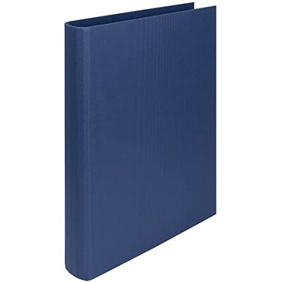 Rössler S.O.H.O. Ringbuch DIN A4 2-Ring 25 mm Navy Ringordner im Format 5,4 x 28 x 32,1 cm für Dokumente, Unterlagen und gelochte Blätter Rössler S.O.H.O. Ringbuch DIN A4 2-Ring 25 mm Navy Ringordner im Format 5,4 x 28 x 32,1 cm für Dokumente, Unterlagen und gelochte Blätter