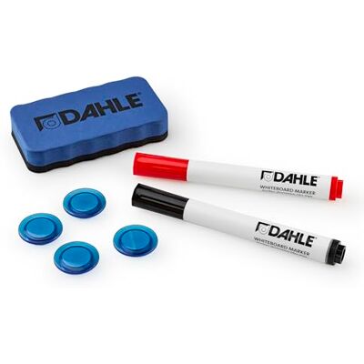 Dahle 95140-13540 Whiteboard Starterset (2 Boardmarker rot/schwarz, 4 Magnete, 1 magnetischer Wischer) Dahle 95140-13540 Whiteboard Starterset (2 Boardmarker rot/schwarz, 4 Magnete, 1 magnetischer Wischer)