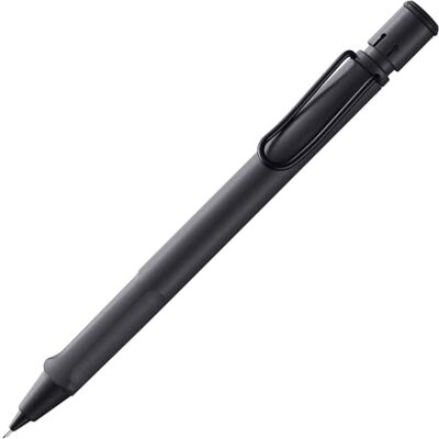 Lamy safari umbra Druckbleistift klassischer Minenbleistift mit ergonomischem Griff & Gehäuse aus ASA-Kunststoff Bleistift mit Feinstrichmine M 41 in Strichbreite 0,5 mm & Radiertip Lamy safari umbra Druckbleistift klassischer Minenbleistift mit ergonomischem Griff & Gehäuse aus ASA-Kunststoff Bleistift mit Feinstrichmine M 41 in Strichbreite 0,5 mm & Radiertip