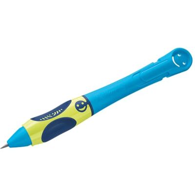 Pelikan griffix Druck-Bleistift für Rechtshänder, mit HB Mine, Neon fresh blue, 1 Stück Pelikan griffix Druck-Bleistift für Rechtshänder, mit HB Mine, Neon fresh blue, 1 Stück