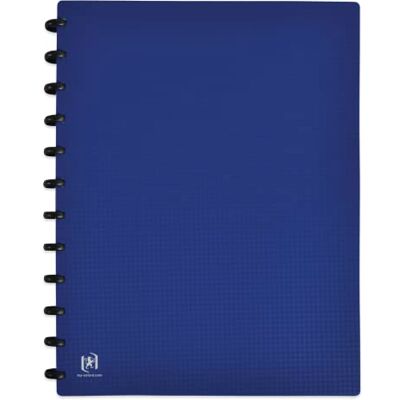 Oxford Memphis Variozip Dokumentenhülle, A4, 60 Ansichten, 30 abnehmbare Hüllen, Polypropylen-Cover, Blau Oxford Memphis Variozip Dokumentenhülle, A4, 60 Ansichten, 30 abnehmbare Hüllen, Polypropylen-Cover, Blau
