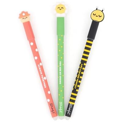 Mr. Wonderful Bo-Bo Daisy, Mushroom and Bee Radierbarer Stift Nichts ist unmöglich Kugelschreiber mit blauer Tinte Mr. Wonderful Bo-Bo Daisy, Mushroom and Bee Radierbarer Stift Nichts ist unmöglich Kugelschreiber mit blauer Tinte