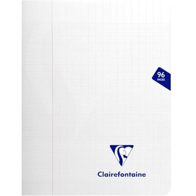 Clairefontaine 393741AMZC Pack 3 Schulheft/Heft Mimesys, 17x22 cm, 48 Blatt 90g, französische Lineatur, Einband aus PP, farblos, 1 Pack Clairefontaine 393741AMZC Pack 3 Schulheft/Heft Mimesys, 17x22 cm, 48 Blatt 90g, französische Lineatur, Einband aus PP, farblos, 1 Pack