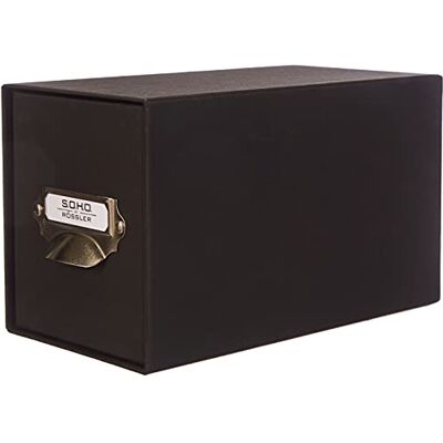 Rössler SOHO CD-Schubladenbox Schubladen-Aufbewahrungsbox Organizer mit Schublade Storage Box Aufbewahrung & Organisation (BxHxT): 143 x 158 x 261 mm 1 Stück Farbe: Schwarz Rössler SOHO CD-Schubladenbox Schubladen-Aufbewahrungsbox Organizer mit Schublade Storage Box Aufbewahrung & Organisation (BxHxT): 143 x 158 x 261 mm 1 Stück Farbe: Schwarz