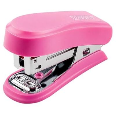 Dahle Novus Mini Heftgerät mit 320 Heftklammern 24/6 I Pink I 12 Blatt Dahle Novus Mini Heftgerät mit 320 Heftklammern 24/6 I Pink I 12 Blatt