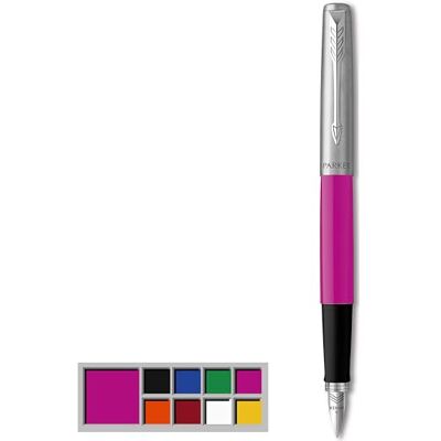 Parker Jotter Originals Füller Klassisches Magenta Füller Mittlere Spitze blaue Tinte Parker Jotter Originals Füller Klassisches Magenta Füller Mittlere Spitze blaue Tinte