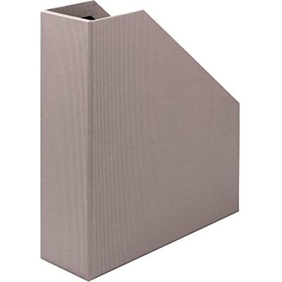 Rössler SOHO Stehsammler A4 mit Griff Stehsammler Pappe aus stabilem Karton Büro Organizer Schreibtisch Organizer Zeitschriftenhalter 315 x 260 x 80 mm 1 Stück Farbe: Grau Taupe Rössler SOHO Stehsammler A4 mit Griff Stehsammler Pappe aus stabilem Karton Büro Organizer Schreibtisch Organizer Zeitschriftenhalter 315 x 260 x 80 mm 1 Stück Farbe: Grau Taupe