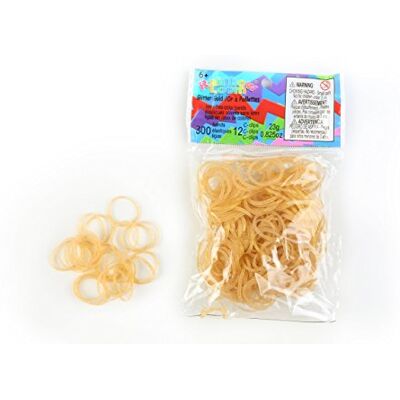 Rainbow Loom Haarbänder, goldfarben, mit Pailletten Rainbow Loom Haarbänder, goldfarben, mit Pailletten