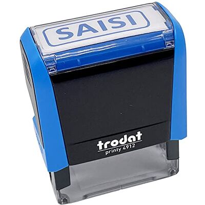 Trodat X-Print 43517 "vor dem" einem Auto, Kautschuk, Blau Trodat X-Print 43517 "vor dem" einem Auto, Kautschuk, Blau