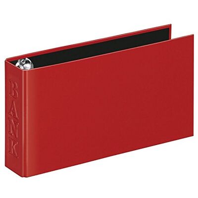 VELOFLEX 4169221 Bankordner Classic DIN A6, Ordner Ringbuch Bankauszugsordner, für Kontoauszüge, 250 x 140 x 45 mm, rot VELOFLEX 4169221 Bankordner Classic DIN A6, Ordner Ringbuch Bankauszugsordner, für Kontoauszüge, 250 x 140 x 45 mm, rot