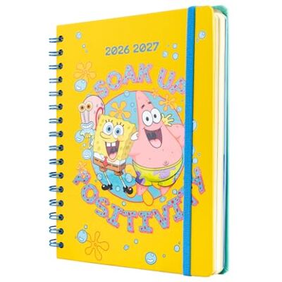 Grupo Erik Spongebob Schwammkopf Hausaufgabenheft 2026 2027 A5 Kalender Schulplaner Schulkalender Schülerkalender Studienplaner Wochenplaner Terminplaner 2026 2027 A5 Geschenke zur Einschulung Grupo Erik Spongebob Schwammkopf Hausaufgabenheft 2026 2027 A5 Kalender Schulplaner Schulkalender Schülerkalender Studienplaner Wochenplaner Terminplaner 2026 2027 A5 Geschenke zur Einschulung