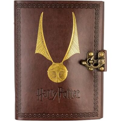 Grupo Erik Harry Potter Schnatz Notizbuch Leder Merch Geschenke Reisetagebuch Kunstleder Tagebuch für Erwachsene und Kinder Geschenke Frauen Männer Büro Einschulung Grupo Erik Harry Potter Schnatz Notizbuch Leder Merch Geschenke Reisetagebuch Kunstleder Tagebuch für Erwachsene und Kinder Geschenke Frauen Männer Büro Einschulung