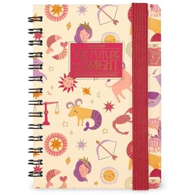 LEGAMI Wochenplaner Small 2026, Zodiac, 12 Monate, klein, Verschluss mit Gummiband, Tagebuch von Januar 2026 bis Dezember 2026, aus FSC-zertifiziertem Papier, 8,5 x 13 cm LEGAMI Wochenplaner Small 2026, Zodiac, 12 Monate, klein, Verschluss mit Gummiband, Tagebuch von Januar 2026 bis Dezember 2026, aus FSC-zertifiziertem Papier, 8,5 x 13 cm