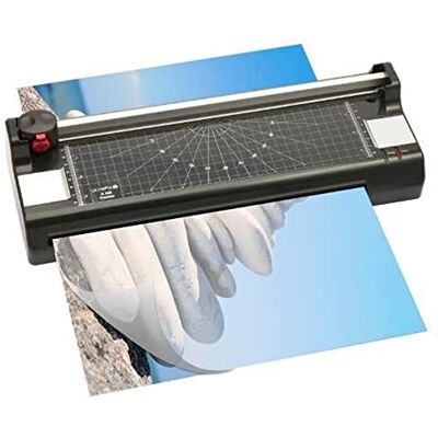 Olympia Laminier- und Schneidegerät A 340 Combo silber/schwarz DIN A3 Olympia Laminier- und Schneidegerät A 340 Combo silber/schwarz DIN A3