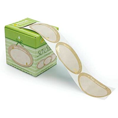 Avery 50 Aufkleber Weihnachten Geschenkaufkleber (Made in Germany, 58x38mm, beschriftbar, Aufkleber Weihnachten, selbstklebende Geschenketiketten, Karten, Tüten) Sticker auf Rolle, 56921 Avery 50 Aufkleber Weihnachten Geschenkaufkleber (Made in Germany, 58x38mm, beschriftbar, Aufkleber Weihnachten, selbstklebende Geschenketiketten, Karten, Tüten) Sticker auf Rolle, 56921