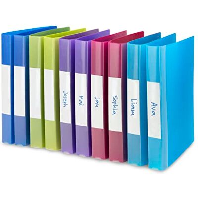 Rapesco 0716 Ringbuch, 2 Ringe, 35mm Rücken, A4, 10 Stück Sortierte Farben Rapesco 0716 Ringbuch, 2 Ringe, 35mm Rücken, A4, 10 Stück Sortierte Farben