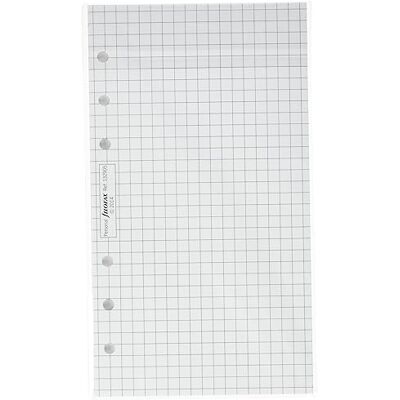 Filofax 132905 Personal Notizpapier, kariert, weiß Filofax 132905 Personal Notizpapier, kariert, weiß