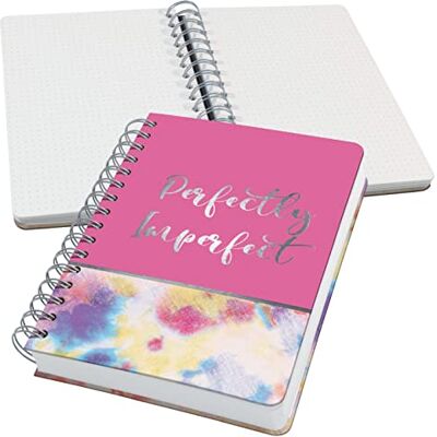 Sigel Spiralblock Jolie A5 dotted Bullet Journal Pink 240 Seiten JN609, 120 g Papier, vegan, nachhaltiges Papier Sigel Spiralblock Jolie A5 dotted Bullet Journal Pink 240 Seiten JN609, 120 g Papier, vegan, nachhaltiges Papier