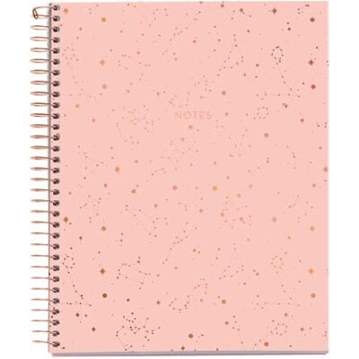 Miquelrius Notizbuch A5, glatt, 100 Blatt, 70 g/m², Konstellation Multifunktionales Notebook mit 4 farbigen Abschnitten, 2 Löchern zum Archivieren, Hardcover und Spiralbindung Miquelrius Notizbuch A5, glatt, 100 Blatt, 70 g/m², Konstellation Multifunktionales Notebook mit 4 farbigen Abschnitten, 2 Löchern zum Archivieren, Hardcover und Spiralbindung