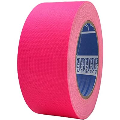 ACIT Neon-Gewebeband, 50 mm x 25 m, verstärktes Leinwandband, Duct Tape, Gaffer, fluoreszierendes amerikanisches Abdeckband, Reparaturen, Befestigung und Verpackung mit hoher Dichtigkeit (Rosa) ACIT Neon-Gewebeband, 50 mm x 25 m, verstärktes Leinwandband, Duct Tape, Gaffer, fluoreszierendes amerikanisches Abdeckband, Reparaturen, Befestigung und Verpackung mit hoher Dichtigkeit (Rosa)