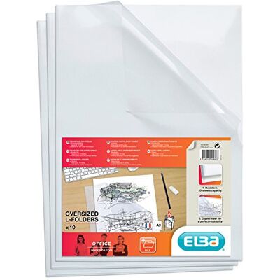 Oxford Elba 100206583 Sichthüllen DIN A3 Fard'Clair, aus PP-Folie 0,18 mm Oxford Elba 100206583 Sichthüllen DIN A3 Fard'Clair, aus PP-Folie 0,18 mm