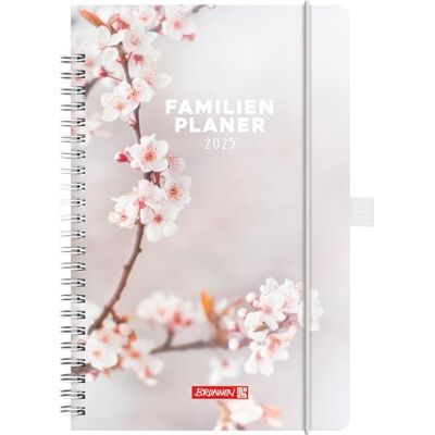 BRUNNEN Buchkalender Familienplaner (2025) „Blossom“, 2 Seiten = 1 Woche, A5, 192 Seiten, Hardcover, bunt BRUNNEN Buchkalender Familienplaner (2025) „Blossom“, 2 Seiten = 1 Woche, A5, 192 Seiten, Hardcover, bunt