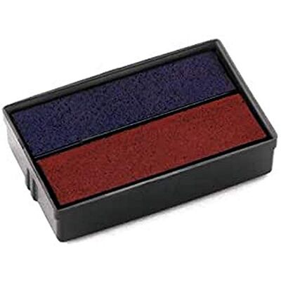 COLOP Ersatzkissen rot/blau, 14 x 6 x 3 cm 2 Ersatzminen in Original Qualität für S160 und S160/L Zweifarbige Tinte (blau/rot) dokumentenecht und ISO zertifiziert COLOP Ersatzkissen rot/blau, 14 x 6 x 3 cm 2 Ersatzminen in Original Qualität für S160 und S160/L Zweifarbige Tinte (blau/rot) dokumentenecht und ISO zertifiziert