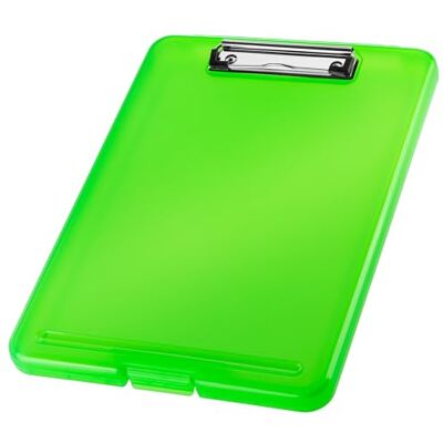 Helit H2532050 Klemmbrett DIN A4 the clip grün transluzent Clipboard und Zeichenbrett für Dokumente, Formulare und Notizen Helit H2532050 Klemmbrett DIN A4 the clip grün transluzent Clipboard und Zeichenbrett für Dokumente, Formulare und Notizen