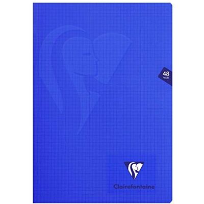 Clairefontaine 303522C Heft Mimesys DIN A4, 21 x 29,7cm, 60 Blatt, kariert mit Rand, 1 Stück, farbig sortiert Clairefontaine 303522C Heft Mimesys DIN A4, 21 x 29,7cm, 60 Blatt, kariert mit Rand, 1 Stück, farbig sortiert