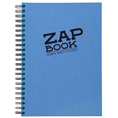Clairefontaine 8354C Skizzenblock / Zeichenblock Zap Book (mit Doppelspiralbindung, DIN A4, 21x29,7 cm, blanko, 80 Blatt Zeichenpapier 80 g) farbig sortiert, 1 Stück Clairefontaine 8354C Skizzenblock / Zeichenblock Zap Book (mit Doppelspiralbindung, DIN A4, 21x29,7 cm, blanko, 80 Blatt Zeichenpapier 80 g) farbig sortiert, 1 Stück