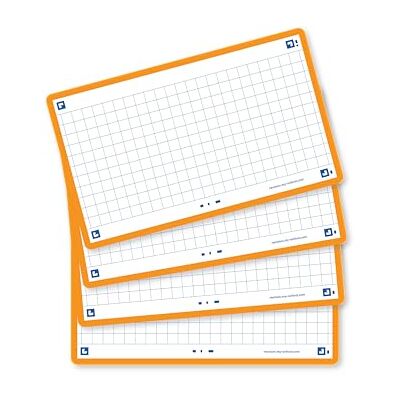 Oxford Flash 2.0 Flashcards A7 75x125mm Kariert 5mm Orange 80 Stück Oxford Flash 2.0 Flashcards A7 75x125mm Kariert 5mm Orange 80 Stück