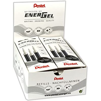 Pentel EnerGel LR7 Nachfüllmine für 0.7 mm Gelschreiber, schwarz (12 x 3 Stück) Pentel EnerGel LR7 Nachfüllmine für 0.7 mm Gelschreiber, schwarz (12 x 3 Stück)