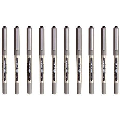 uni-ball Uni Mitsubishi Pencil – 10 Eye-Fineliner-Stifte UB-157 – Tintenroller, Flüssigtinte, Schwarz – Spitze 0,7 mm – Schreiben Medium uni-ball Uni Mitsubishi Pencil – 10 Eye-Fineliner-Stifte UB-157 – Tintenroller, Flüssigtinte, Schwarz – Spitze 0,7 mm – Schreiben Medium