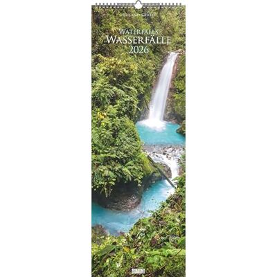 DUMONT Wasserfälle 2026 – Wandkalender King-Size 34×98 cm mit 12 Naturfotografien von Roland Gerth, Foto-Kalender für Natur- & Landschaftsliebhaber: Waterfalls DUMONT Wasserfälle 2026 – Wandkalender King-Size 34×98 cm mit 12 Naturfotografien von Roland Gerth, Foto-Kalender für Natur- & Landschaftsliebhaber: Waterfalls