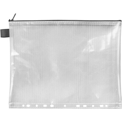 VELOFLEX Dokumententasche DIN A4 mit Reißverschluss Transparent VELOFLEX Dokumententasche DIN A4 mit Reißverschluss Transparent