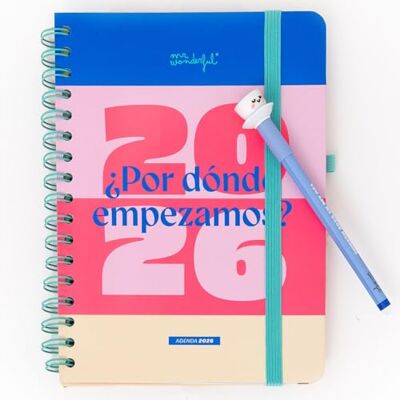 Mr. Wonderful Office 2026 Wochenansicht Jahresplaner + löschbarer Bobo-Stift Wo fangen wir an? Mr. Wonderful Office 2026 Wochenansicht Jahresplaner + löschbarer Bobo-Stift Wo fangen wir an?