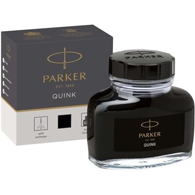Parker Quink Füllertinte im Tintenfass schwarz 57 ml Parker Quink Füllertinte im Tintenfass schwarz 57 ml